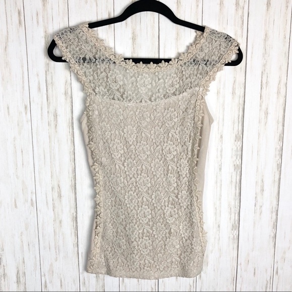 Express crochet lace top NWT - Picture 1 of 4